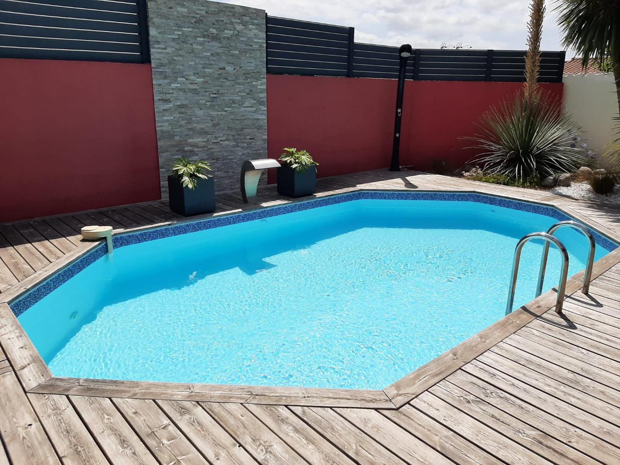 Studio Independant Chez L'Habitant Avec Piscine Et Cuisine Exterieures Ла Рошел Екстериор снимка